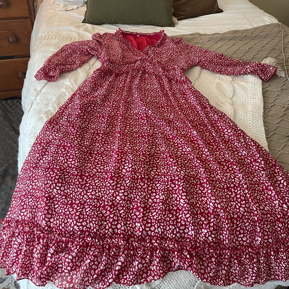 Red Dalmatian Dress